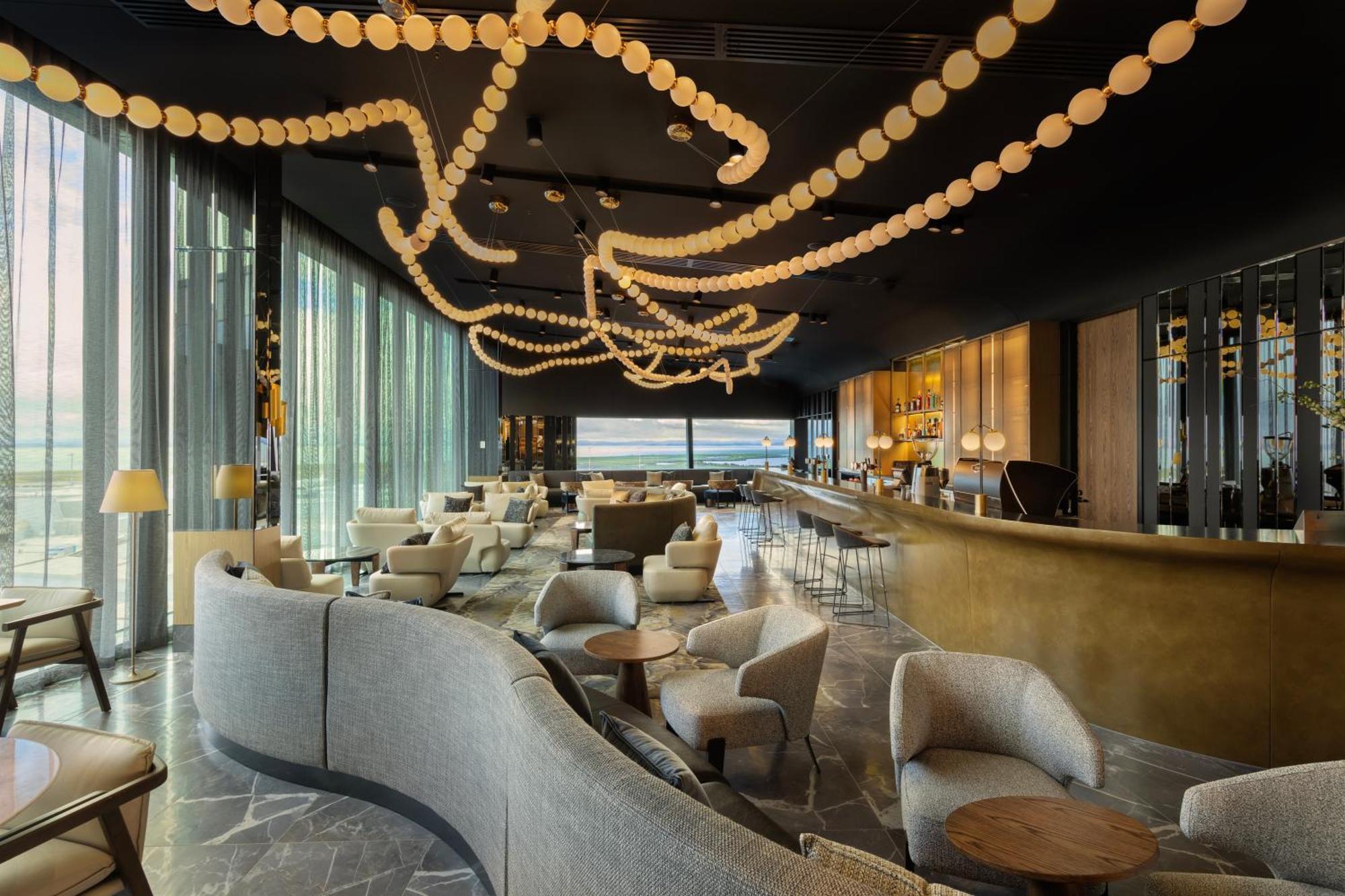 Pullman Auckland Airport Hotel Luaran gambar The lounge at the airport